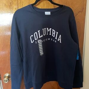 NWT Columbia Dark Blue Sportswear Crewneck